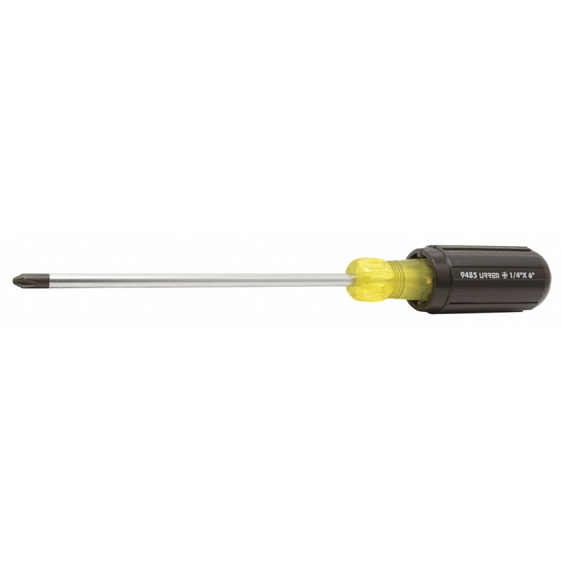 URREA Desarmador, 12-1/4", Ergonómico, 8", #2, Phillips