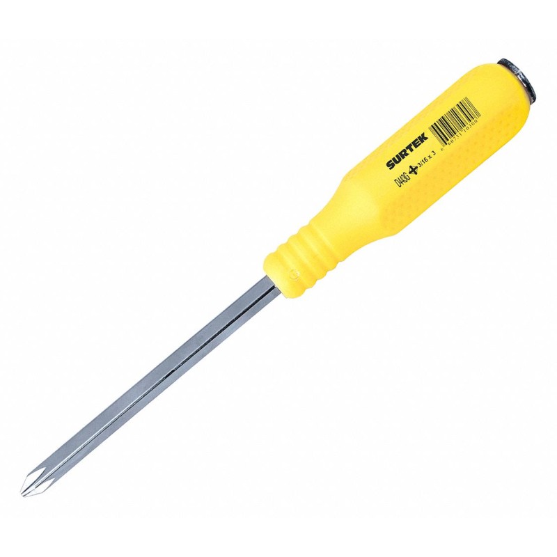 SURTEK Desarmador, 3", Acojinado, 3", #1, Phillips