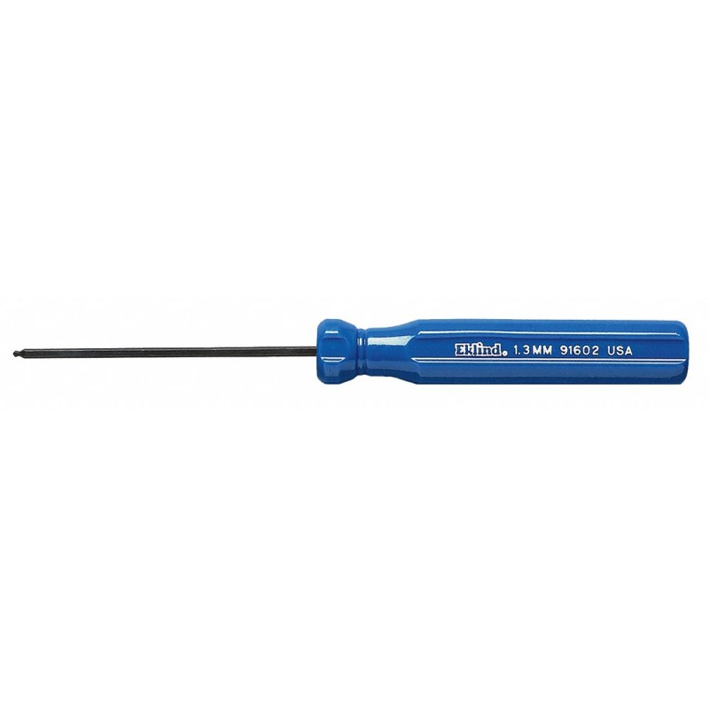 EKLIND Desarmador Hexagonal Extremo de Bola de Uso General, 5-1/2", Acanalado, 2mm, 2-13/16", 1.5mm