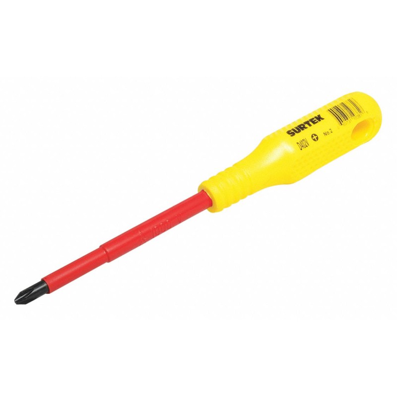 SURTEK Desarmador, 6", Ergonómico, 6", 1/4", Cabinet