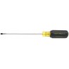 KLEIN TOOLS Desarmador Plano de Uso General, 7-3/4", Ergonómico, 0.19", 4", 3/16", Plana