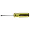 STANLEY Desarmador, 6-3/4", Ergonómico, 0.31", 3", #1, Phillips