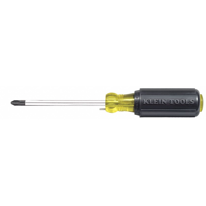 KLEIN TOOLS Desarmador Phillips de Uso General, 8-1/4", Ergonómico, 0.25", 4", #2, Phillips