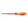 KNIPEX Desarmador, 7-7/8", Ergonómico, 3-15/16", 9/16", Plana