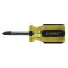 STANLEY Desarmador, 3-1/2", Ergonómico, 0.19", 1-1/2", #2, Phillips