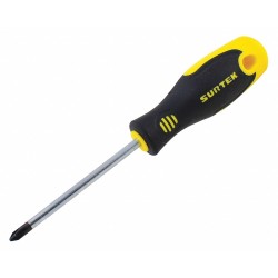 SURTEK Desarmador, 6", Ergonómico, 6", #2, Phillips