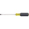 KLEIN TOOLS Desarmador Plano de Uso General, 15-1/4", Ergonómico, 0.25", 10", 3/8", Plana