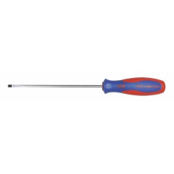 WESTWARD Desarmador Plano de Uso General, 10", Ergonómico, 0.13", 6", 3/16", Plana