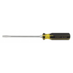 STANLEY Desarmador Plano Keystone de Uso General, 10-1/4", Ergonómico, 0.31", 6", 1/4", Plana