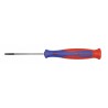WESTWARD Desarmador Plano de Precisión, 6-1/4", Ergonómico, 0.13", 2-1/2", 3/32", Plana