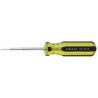 STANLEY Desarmador Plano de Uso General, 6-3/4", Ergonómico, 0.25", 3", 3/16", Plana