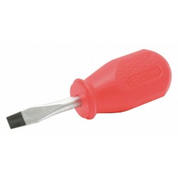 URREA Desarmador, 3-17/32", Ergonómico, 1-1/2", 1/4", Plana