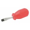 URREA Desarmador, 3-17/32", Ergonómico, 1-1/2", 1/4", Plana