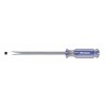 WESTWARD Desarmador Plano de Uso General, 12-1/2", Acanalado, 0.33", 8", 3/8", Plana
