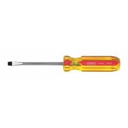 STANLEY Desarmador, 12-7/8", Ergonómico, 8", 3/8", Plana