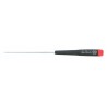 WIHA Desarmador Plano de Precisión, 7-3/4", Moldeado, 0.1", 4", 3/32", Plana