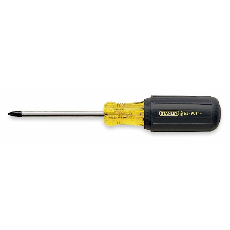 STANLEY Desarmador Phillips de Uso General, 6-3/4", Ergonómico, 3", #1, Phillips