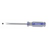 WESTWARD Desarmador Plano de Uso General, 10-1/2", Acanalado, 0.33", 6", 5/16", Plana
