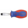 WESTWARD Desarmador Plano de Uso General, 4", Ergonómico, 0.25", 1-1/2", 1/4", Plana
