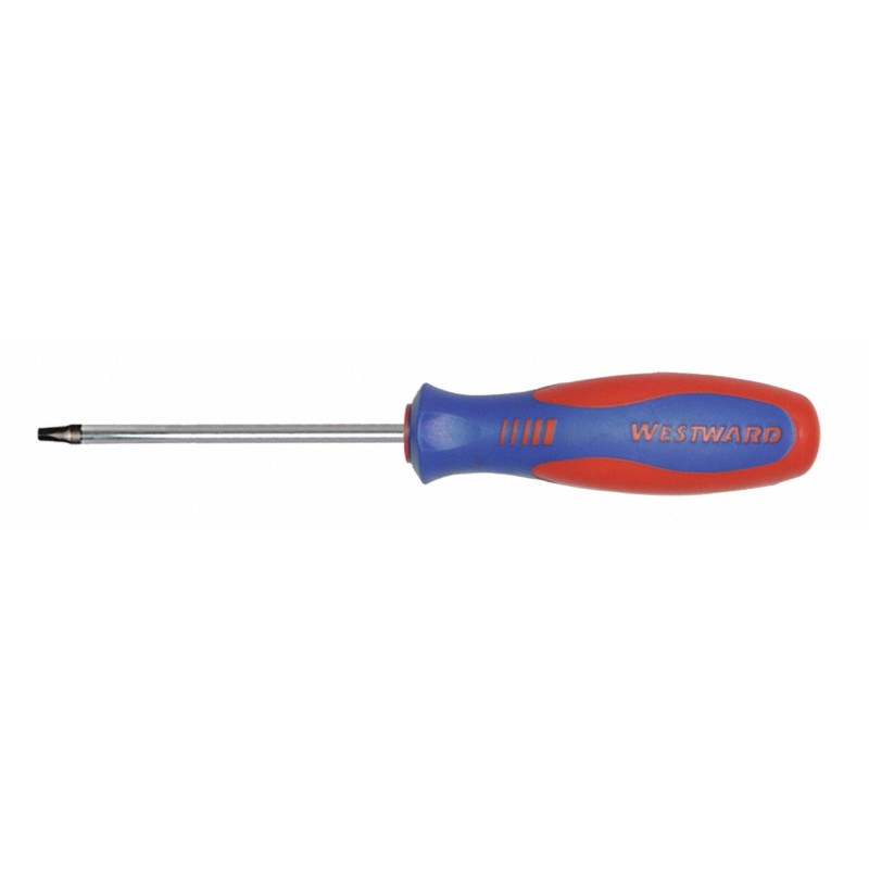WESTWARD Desarmador Cuadrado de Uso General, 8-1/2", Ergonómico, 0.25", 4", #2, Robertson