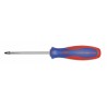 WESTWARD Desarmador Cuadrado de Uso General, 8-1/2", Ergonómico, 0.25", 4", #2, Robertson