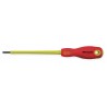 WESTWARD Desarmador Plano Aislado, 6-3/4", Ergonómico, 4", 1/8", Plana