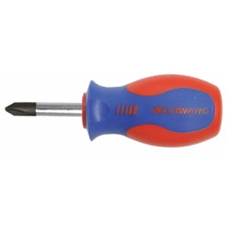 WESTWARD Desarmador Phillips de Uso General, 4", Ergonómico, 0.25", 1-1/2", #2, Phillips