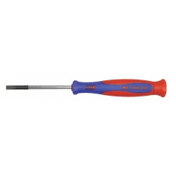 WESTWARD Desarmador Plano de Precisión, 6-1/4", Ergonómico, 0.14", 2-1/2", 5/32", Plana