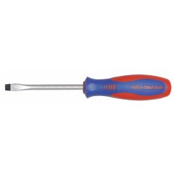 WESTWARD Desarmador Plano de Uso General, 8-1/2", Ergonómico, 0.25", 4", 1/4", Plana
