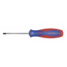WESTWARD Desarmador Phillips de Uso General, 5-3/4", Ergonómico, 0.13", 2-1/2", #0, Phillips