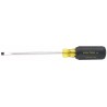 KLEIN TOOLS Desarmador Plano de Uso General, 14-1/4", Ergonómico, 0.38", 10", 1/4", Plana