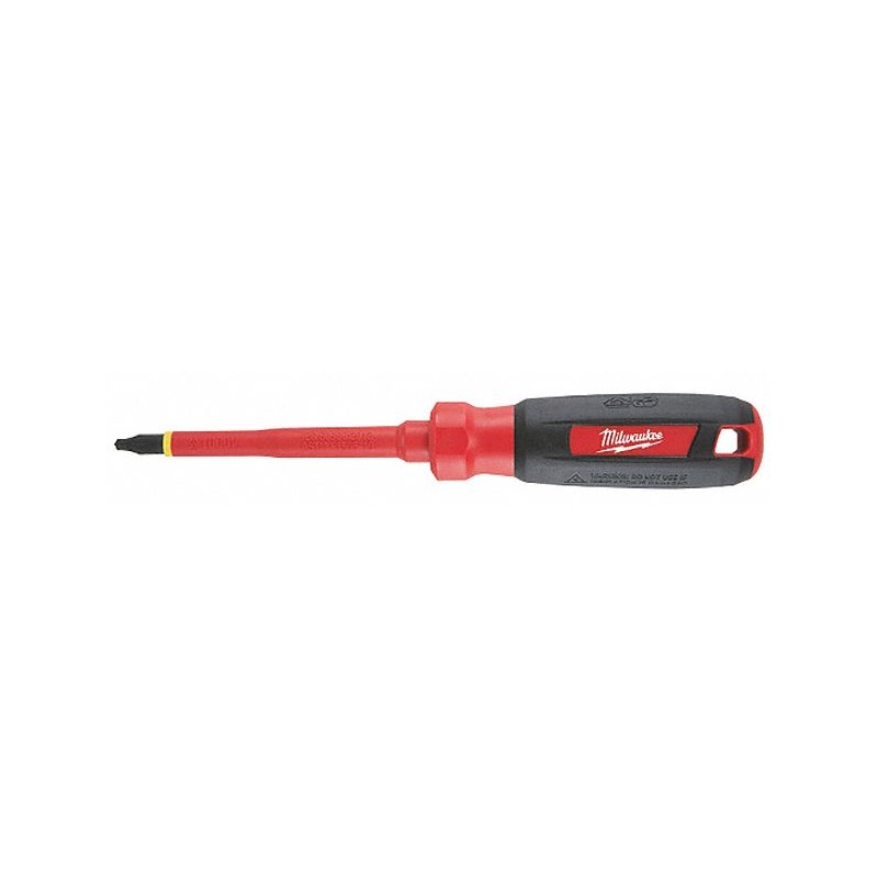 MILWAUKEE Desarmador, 8-3/8", Ergonómico, 6", #2, ECX®