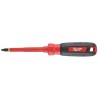 MILWAUKEE Desarmador, 8-3/8", Ergonómico, 6", #2, ECX®