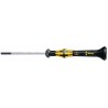 WERA Desarmador Plano de Precisión Seguro ESD, 5-1/4", Ergonómico, Precisión Plano ESD-Seguro