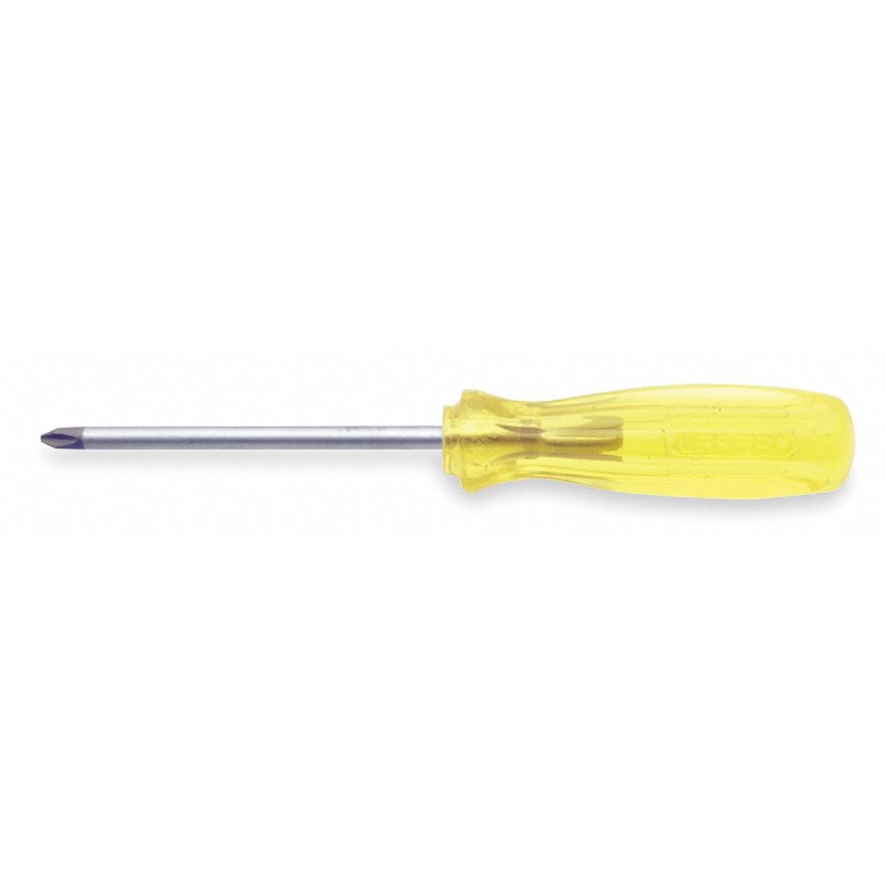 URREA Desarmador, 8-1/4", Ergonómico, 4", #2, Phillips