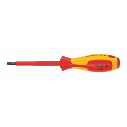 KNIPEX Desarmador, 9-1/4", Ergonómico, 2-3/8", 9/16", Torx®