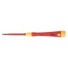 WIHA Desarmador Plano Aislado, 160mm, Moldeado, Plano Aislado, 0.17", 60mm, 7/64", Plana