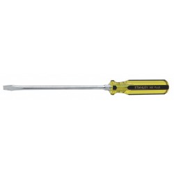 STANLEY Desarmador Plano con Punta Magnética, 13", Ergonómico, 0.25", 9", 5/16", Plana