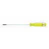 STANLEY Desarmador Plano con Clip para Bolsillo, 6-1/2", Ergonómico, Plano con Clip para Bolsillo, 0...