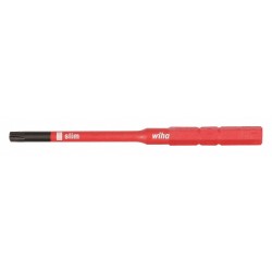 WIHA Desarmador Torx Aislado, 2-3/4", Ergonómico, 1-3/4", T9, Torx(R)