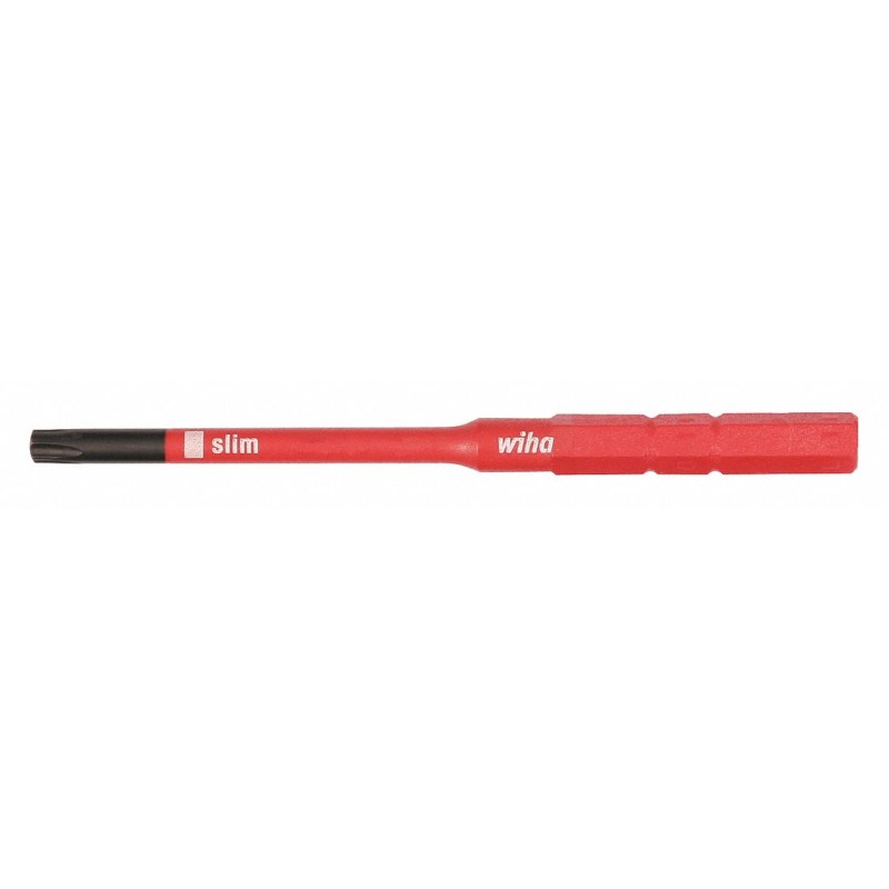 WIHA Desarmador Torx Aislado, 2-3/4", Ergonómico, 1-3/4", T9, Torx(R)
