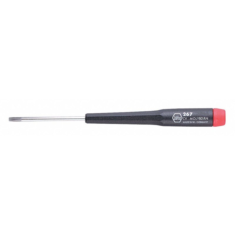 WIHA Desarmador Torx  de Precisión, 6-1/2", Moldeado, 0.16", 2-3/8", T20, Torx(R)
