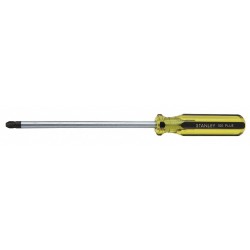 STANLEY Desarmador, 13-3/4", Ergonómico, 8", #4, Phillips