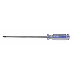 WESTWARD Desarmador Phillips de Uso General, 12", Moldeado, 8", #2, Phillips
