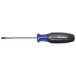 WESTWARD Desarmador Cuadrado de Uso General, 8-1/4", Moldeado, 4", #3, Robertson