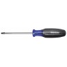 WESTWARD Desarmador Cuadrado de Uso General, 8-1/4", Moldeado, 4", #3, Robertson