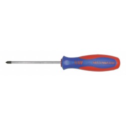 WESTWARD Desarmador Phillips de Uso General, 6", Ergonómico, 0.13", 3", #0, Phillips