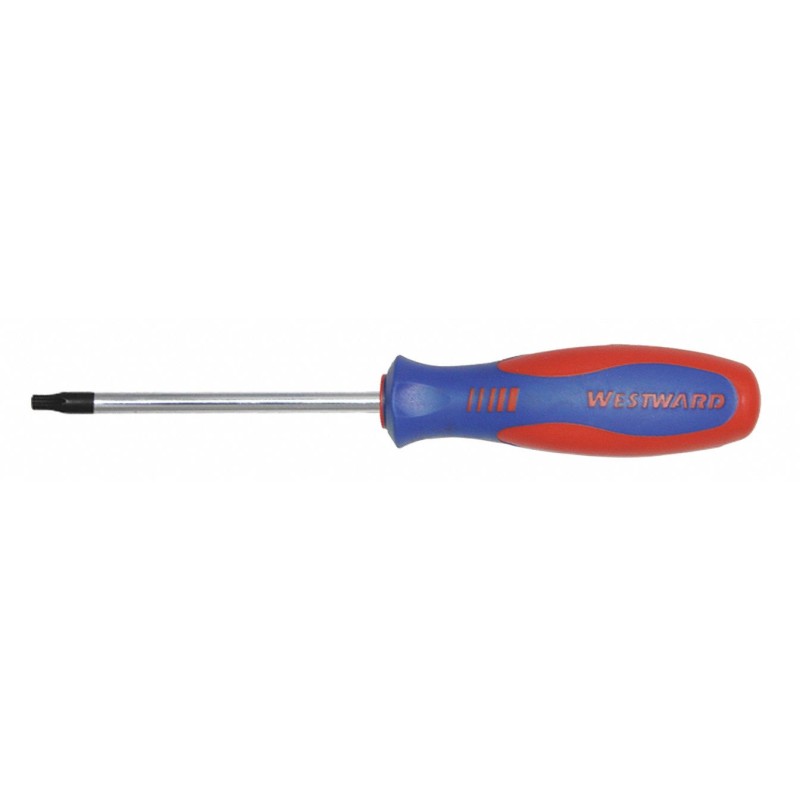 WESTWARD Desarmador Torx de Uso General, 8-1/2", Ergonómico, 4", T27, Torx(R)