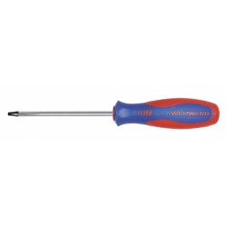 WESTWARD Desarmador Cuadrado de Uso General, 8", Antideslizante, 4", #1, Robertson