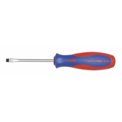 WESTWARD Desarmador Plano de Uso General, 5-3/4", Ergonómico, 0.13", 2-1/2", 1/8", Plana